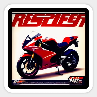 MotoGP Racing Sportbike Poster Sticker